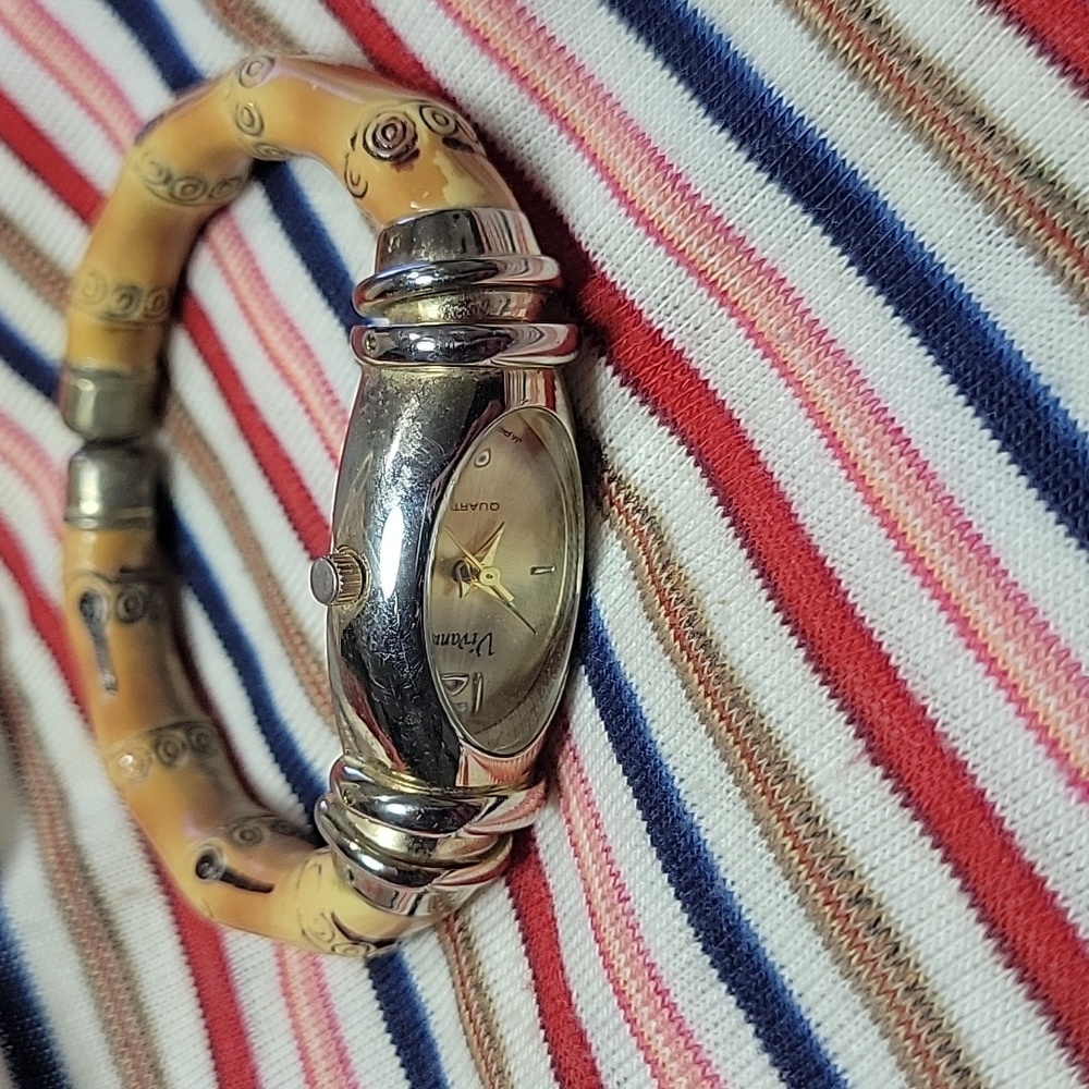 Vintage Vivani Bangle Bracelet Watch